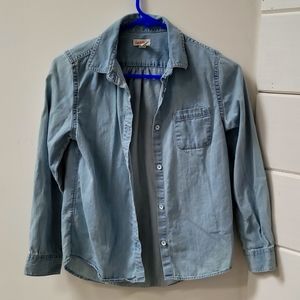 Cat & Jack chambray shirt